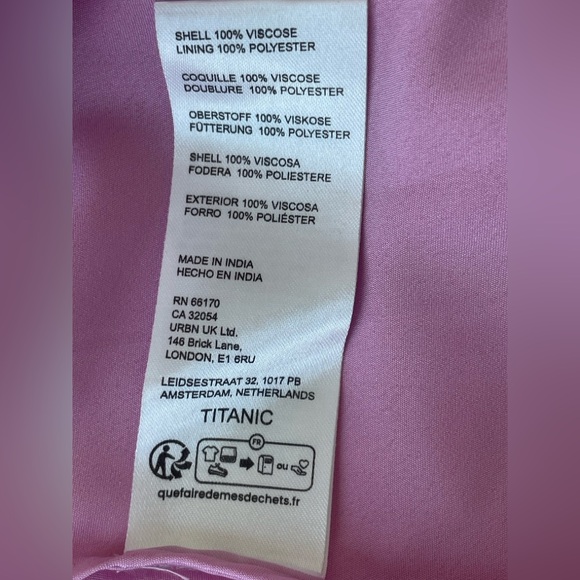 BHLDN by Anthropologies Esme V-Neck Long Sleeve Dress size M - Picture 10 of 13